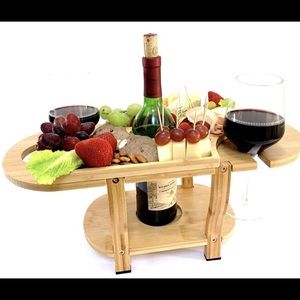 Danaba wine and cheese caddy and serving tray
